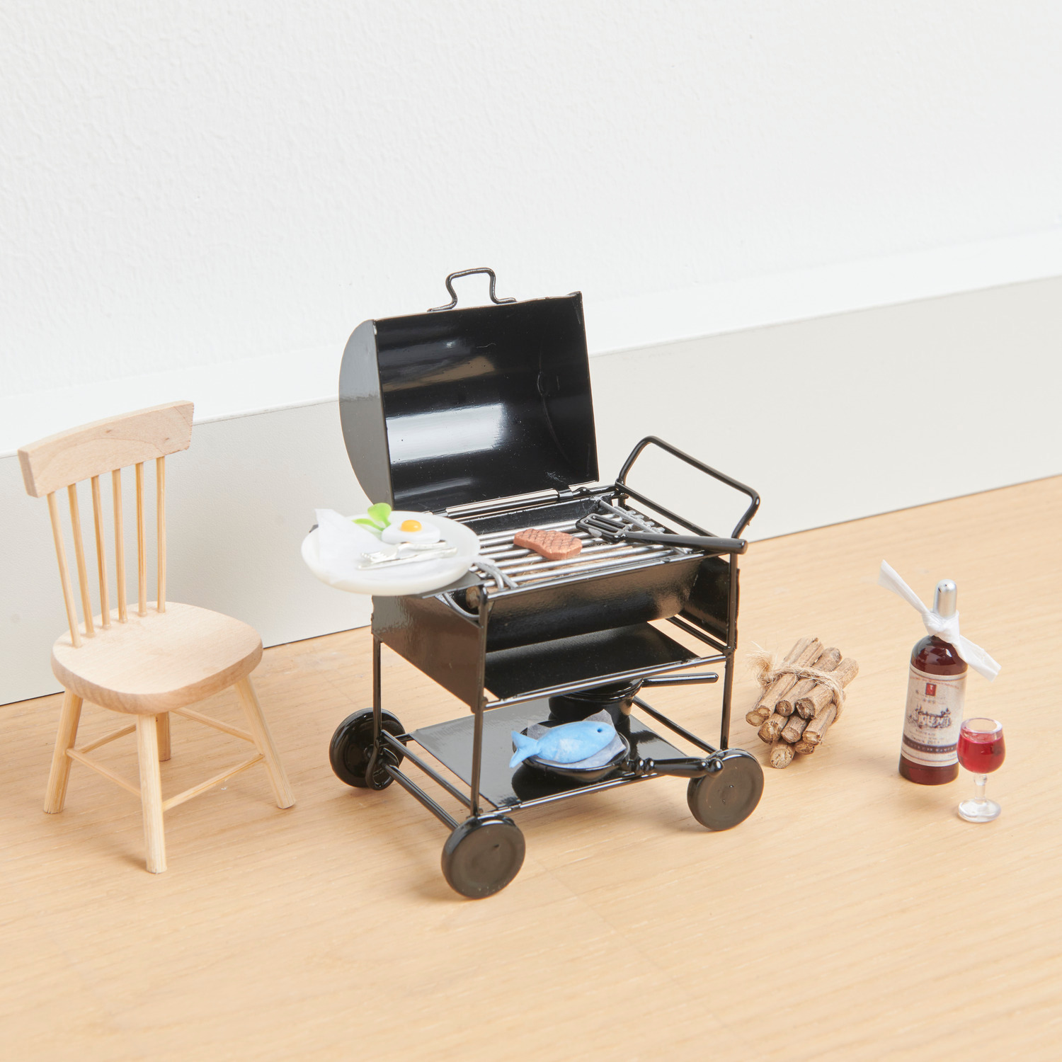 Miniatur Dinner Set 8-teilig von Rico Design