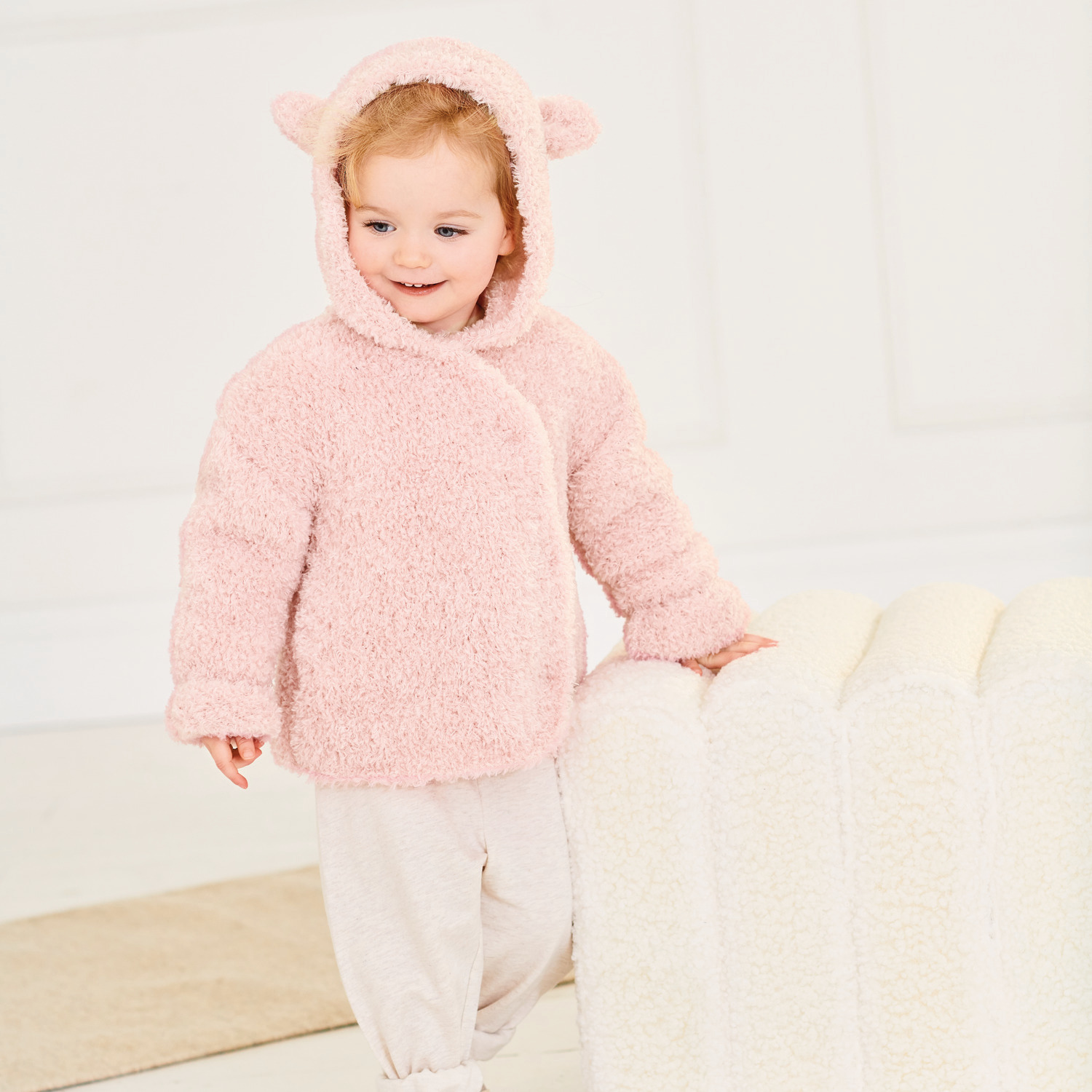Strickset Jacke Modell 01 aus Rico Baby 040 von Rico Design