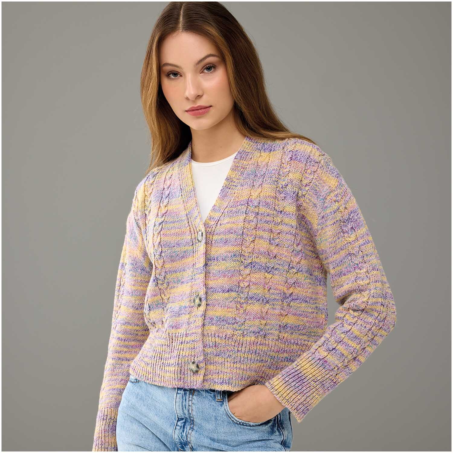 Strickset Jacke Modell 06 aus Die Neue Masche Nr. 7 von idee. Creativmarkt