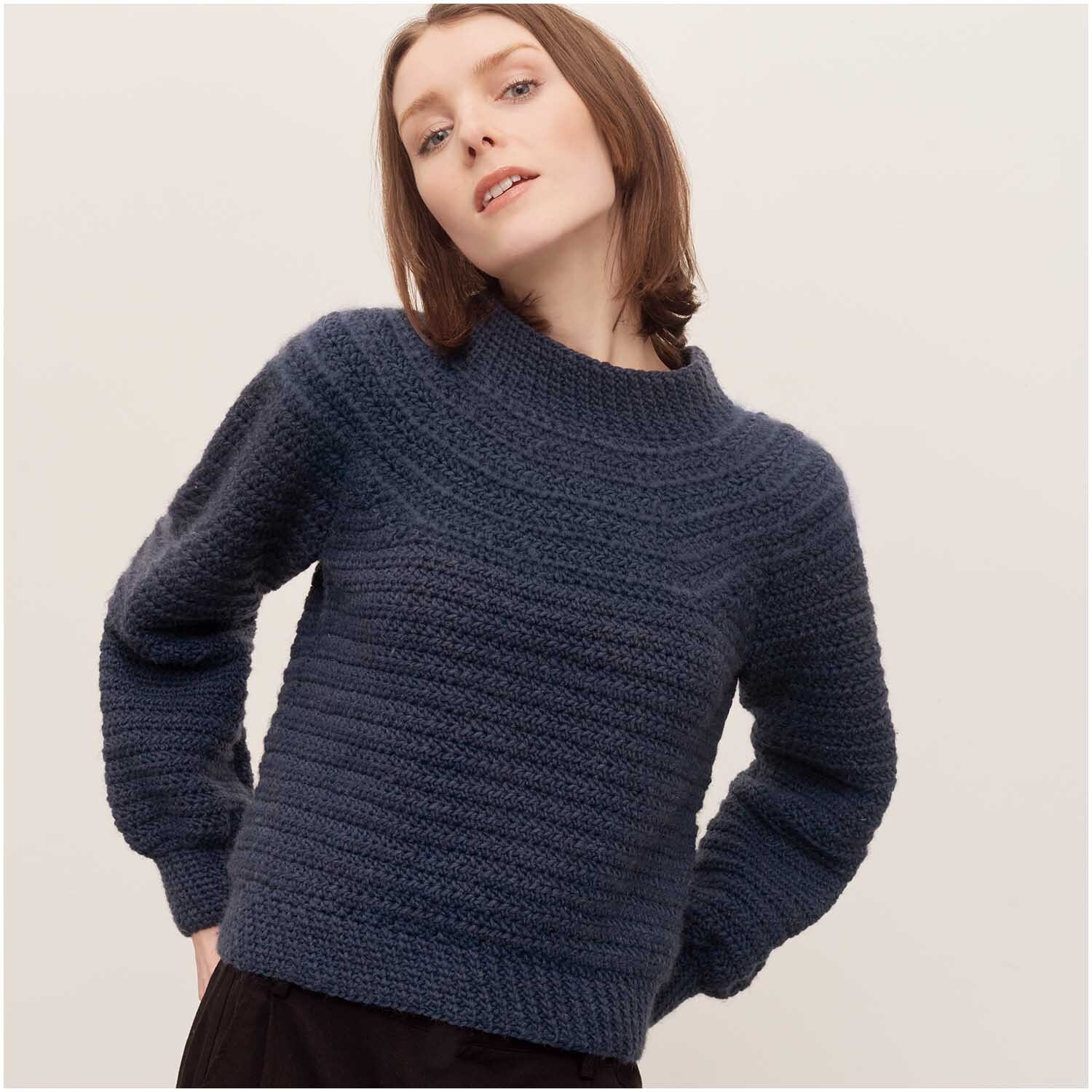 Häkelset Pullover Modell 13 aus Winter Crochet Collection  von Rico Design