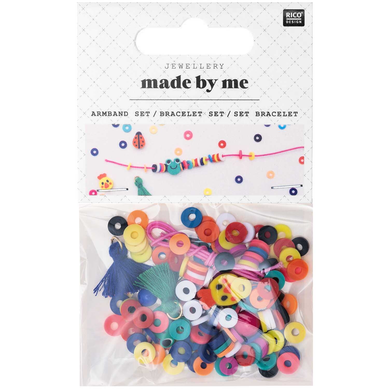 Mini Perlen Armband Set multicolor von Rico Design