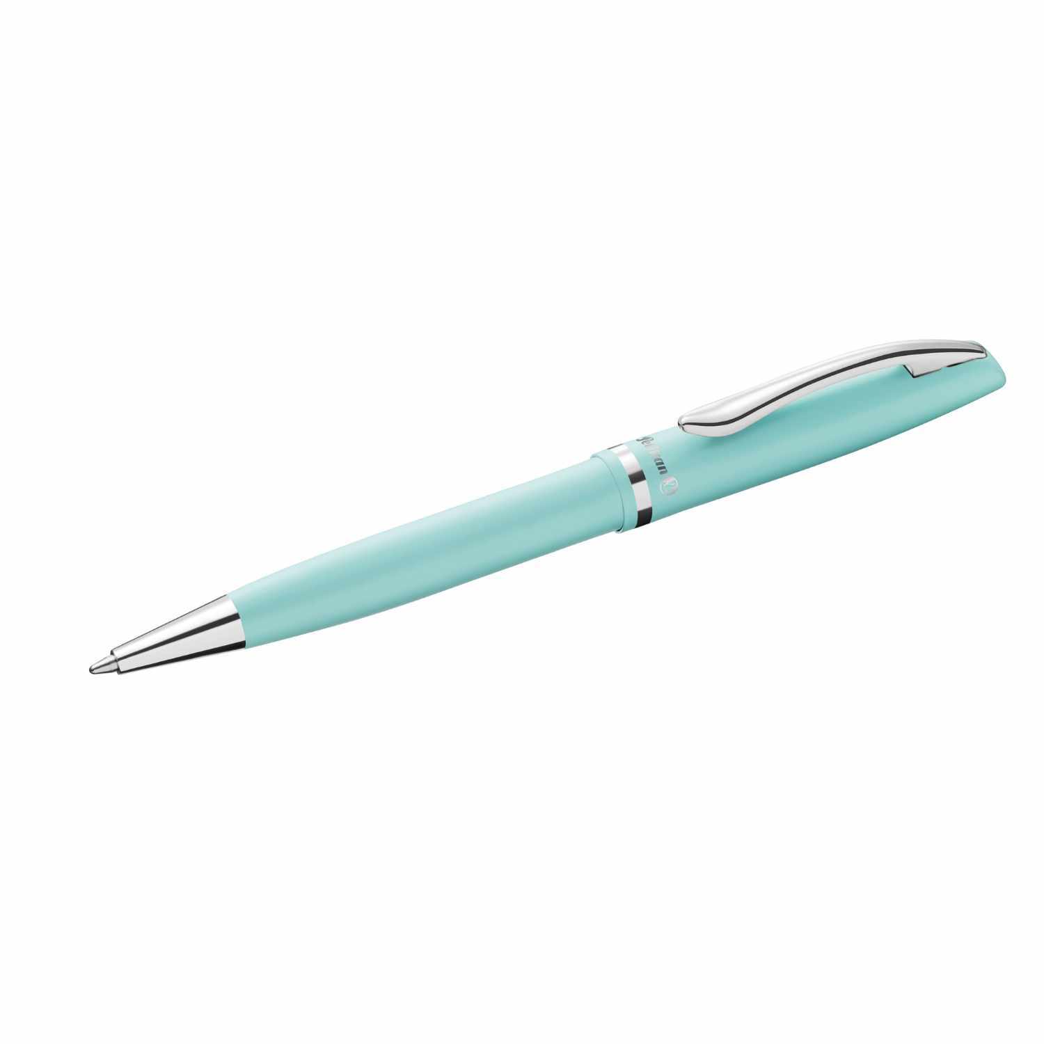 Kugelschreiber Jazz Pastell K36 in Mint von Pelikan, elegant und modern, auf weißem Hintergrund.
