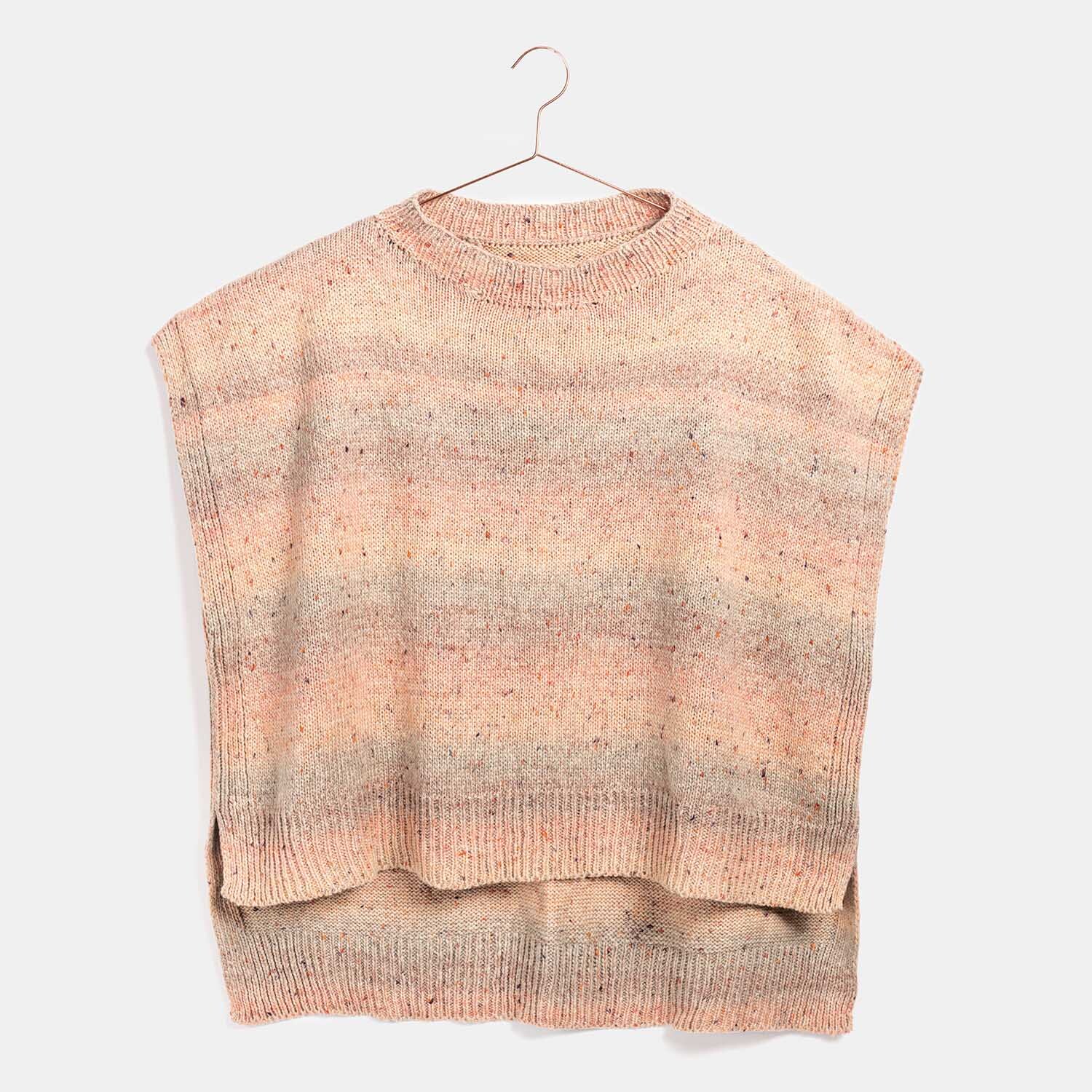 Strickanleitung Shirt aus Fashion Cotton Light & Long Tweed dk von Rico Design