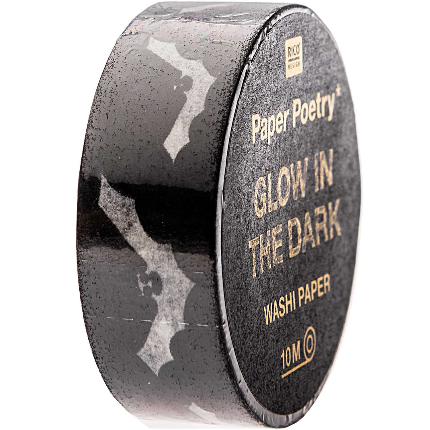 Paper Poetry Tape Fledermaus 15mm 10m von Rico Design