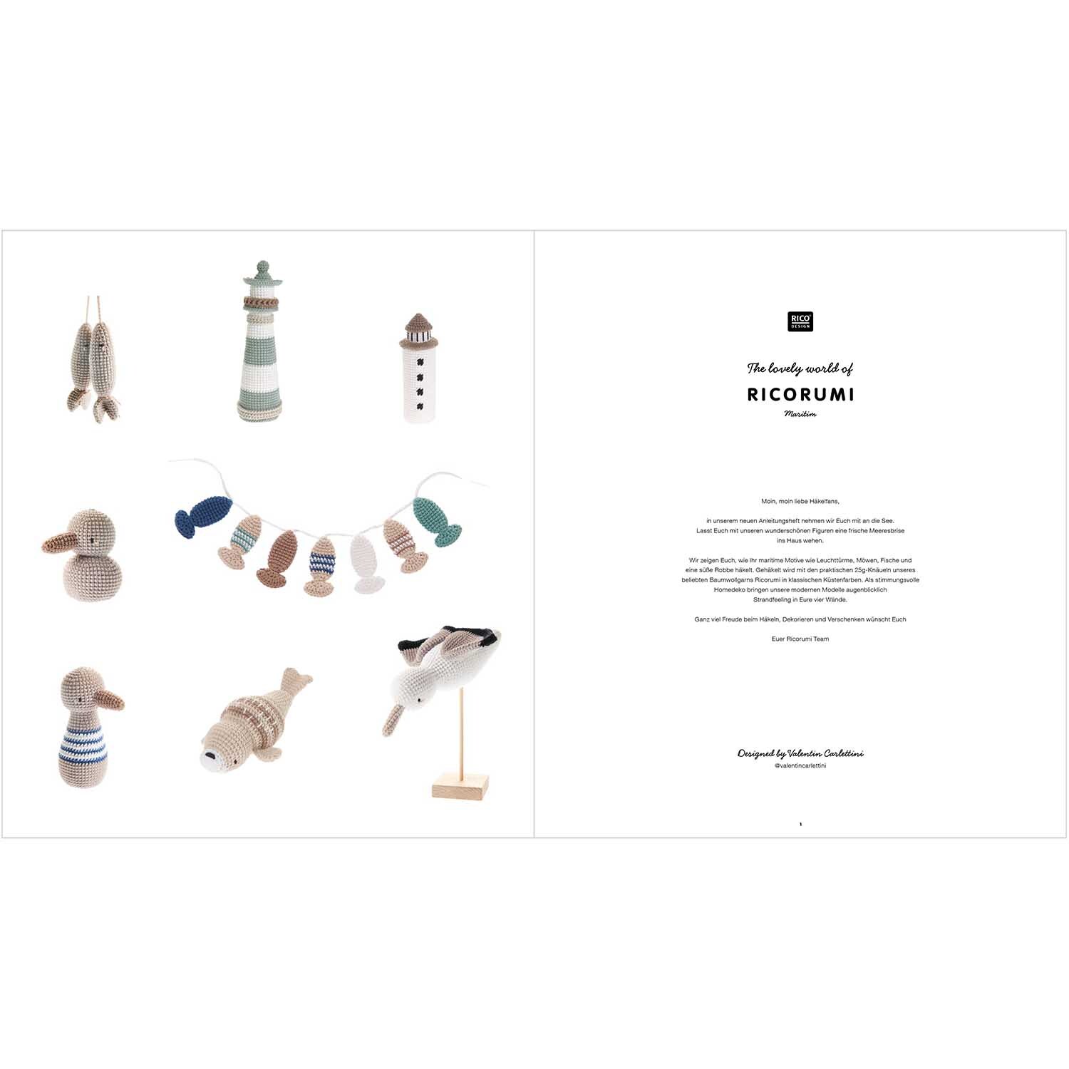 Ricorumi Maritim deutsch von Rico Design