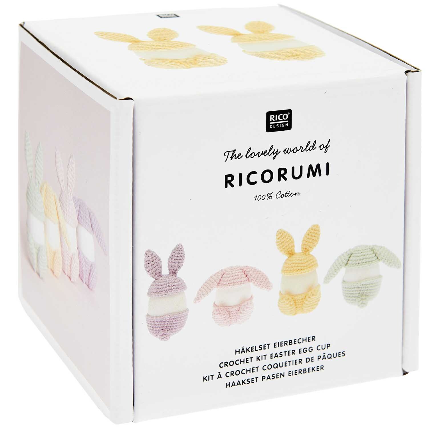 Ricorumi Häkelset - Eierbecher von Rico Design