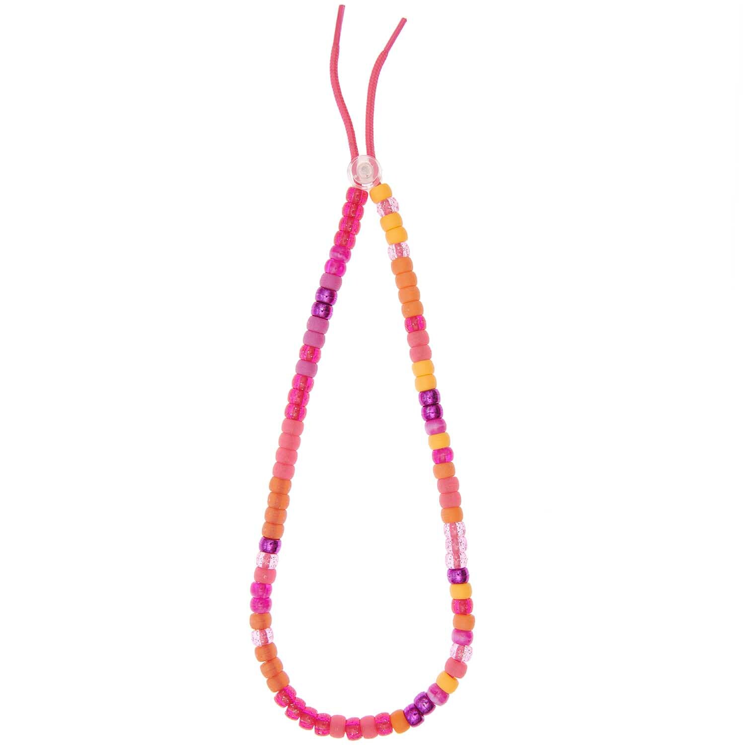 Itoshii - Ponii Beads Beere Mix 9x6mm, 80 Stück, aufgereiht auf einem Band in leuchtenden Farben. Ideal für kreative Schmuckprojekte.