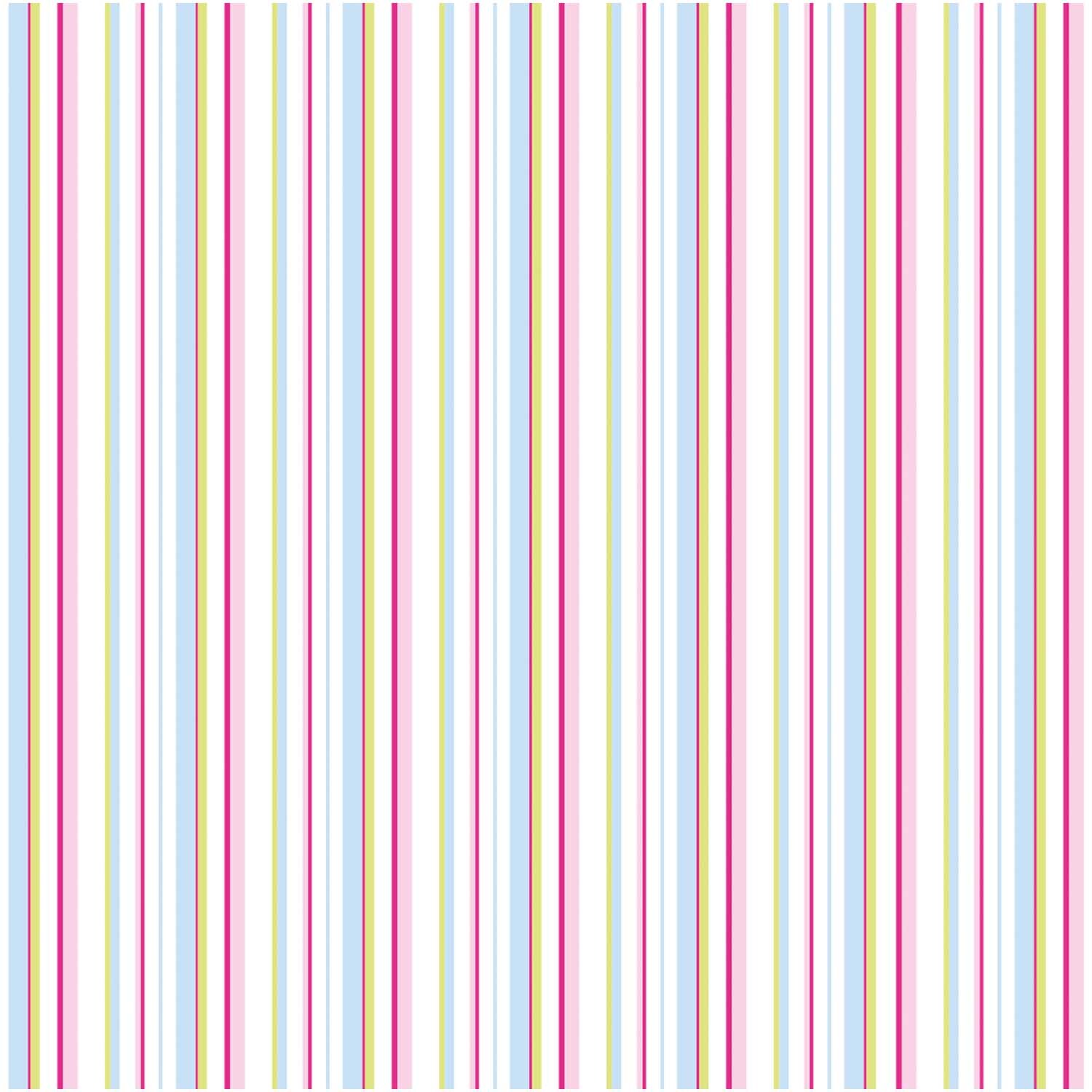 Fotokarton Streifen pastell 50x70cm 270g/m² zeigt mehrfarbige, vertikale Linien auf weißem Hintergrund. Ideal für kreative Projekte.