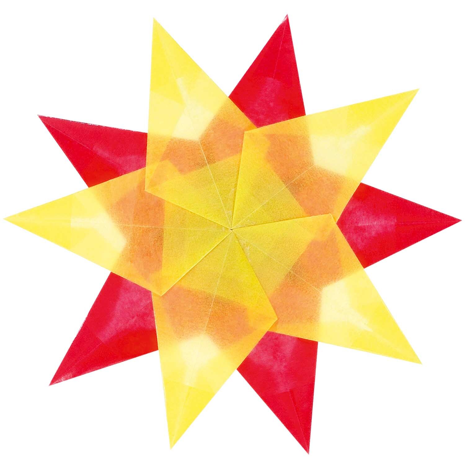 Transparentpapier mehrfarbig 18,5x29,7cm 10 Blatt von Max Bringmann 