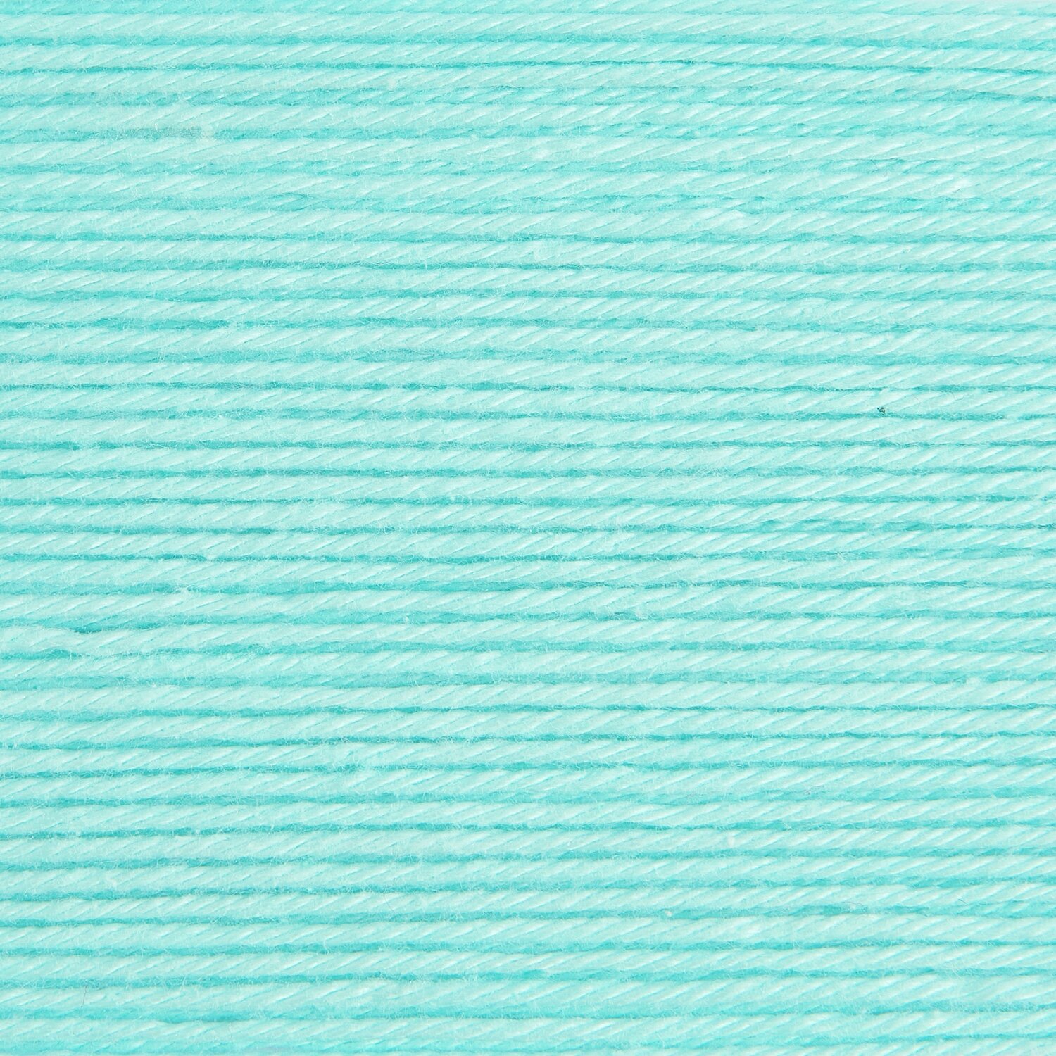 Rico Cotton, Aqua: Hochwertiges Baumwollgarn in hellem Türkis, ideal für Strick- und Häkelprojekte.