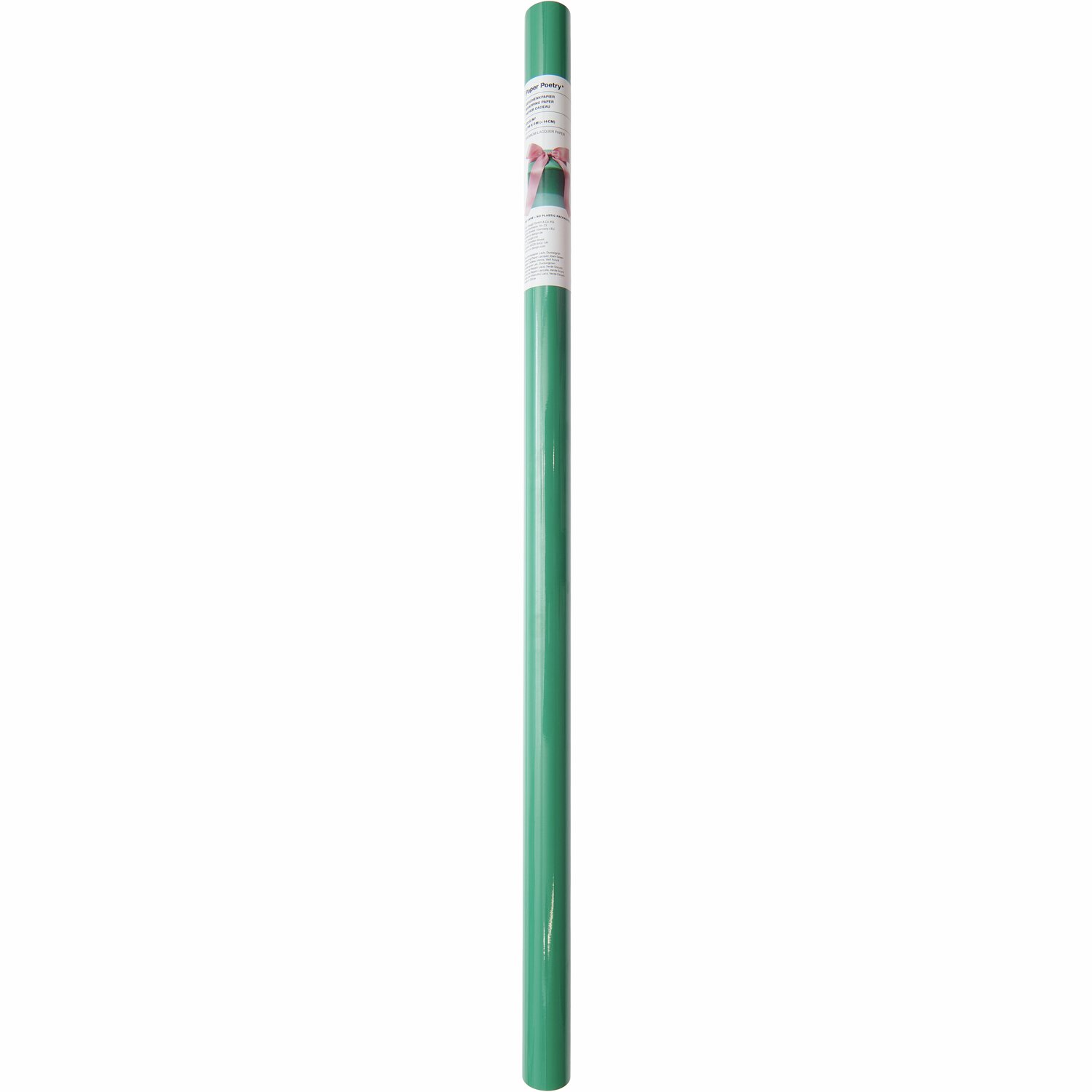 Geschenkpapier Lack in Dunkelgrün von Rico Design, ideal für stilvolle Verpackungen, 70cm x 2m, 80g/m².