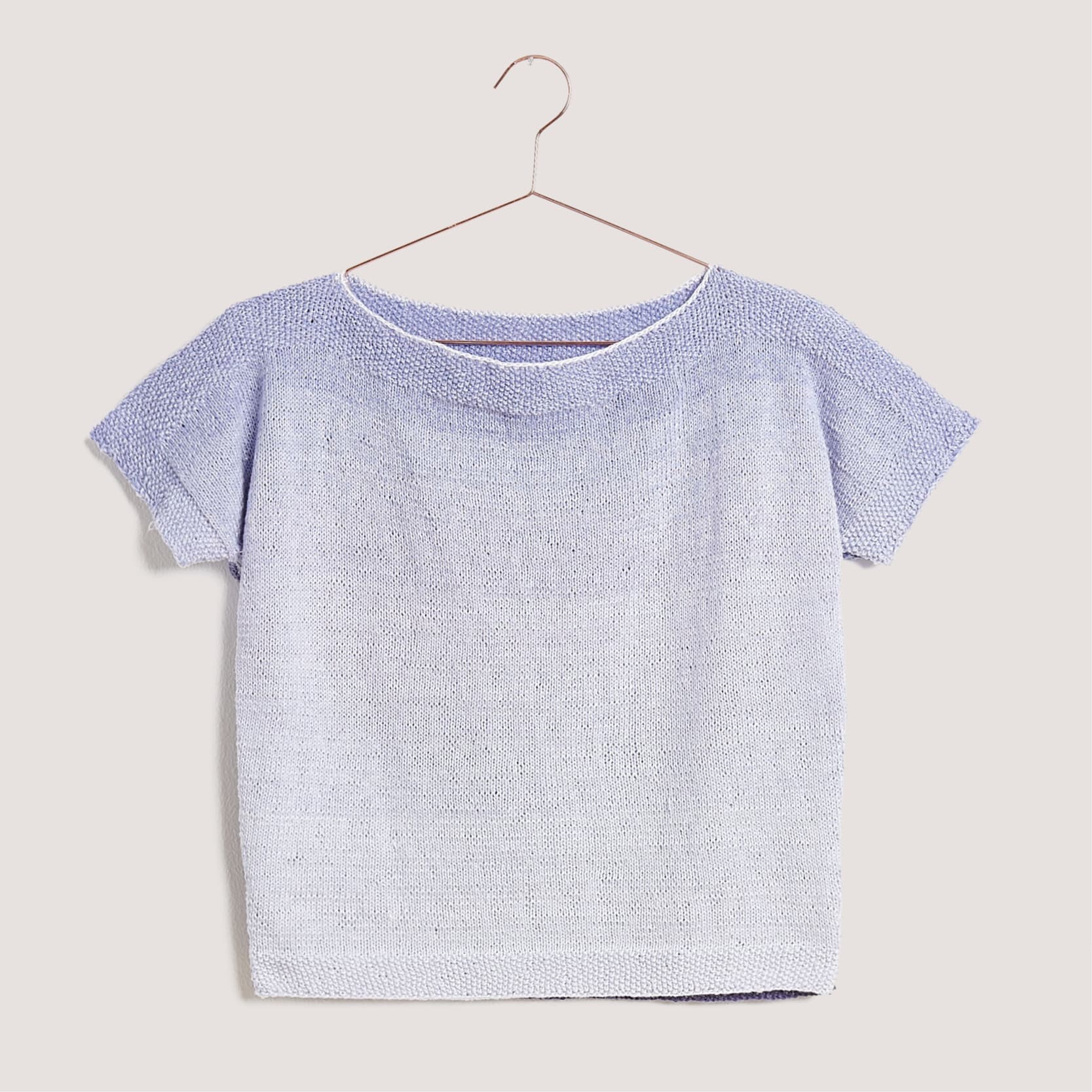 Gestricktes Shirt: Modell 09 aus dem Heft Lovewool No. 18