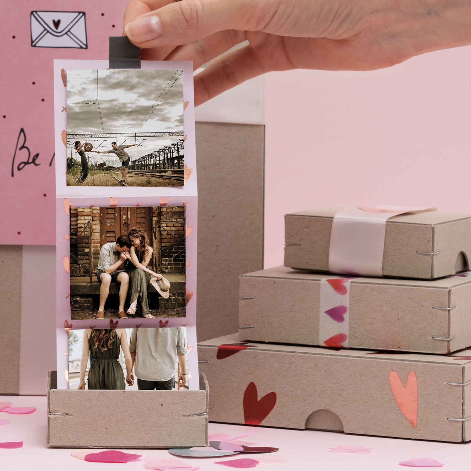 Bastelanleitung Fotobox von Rico Design