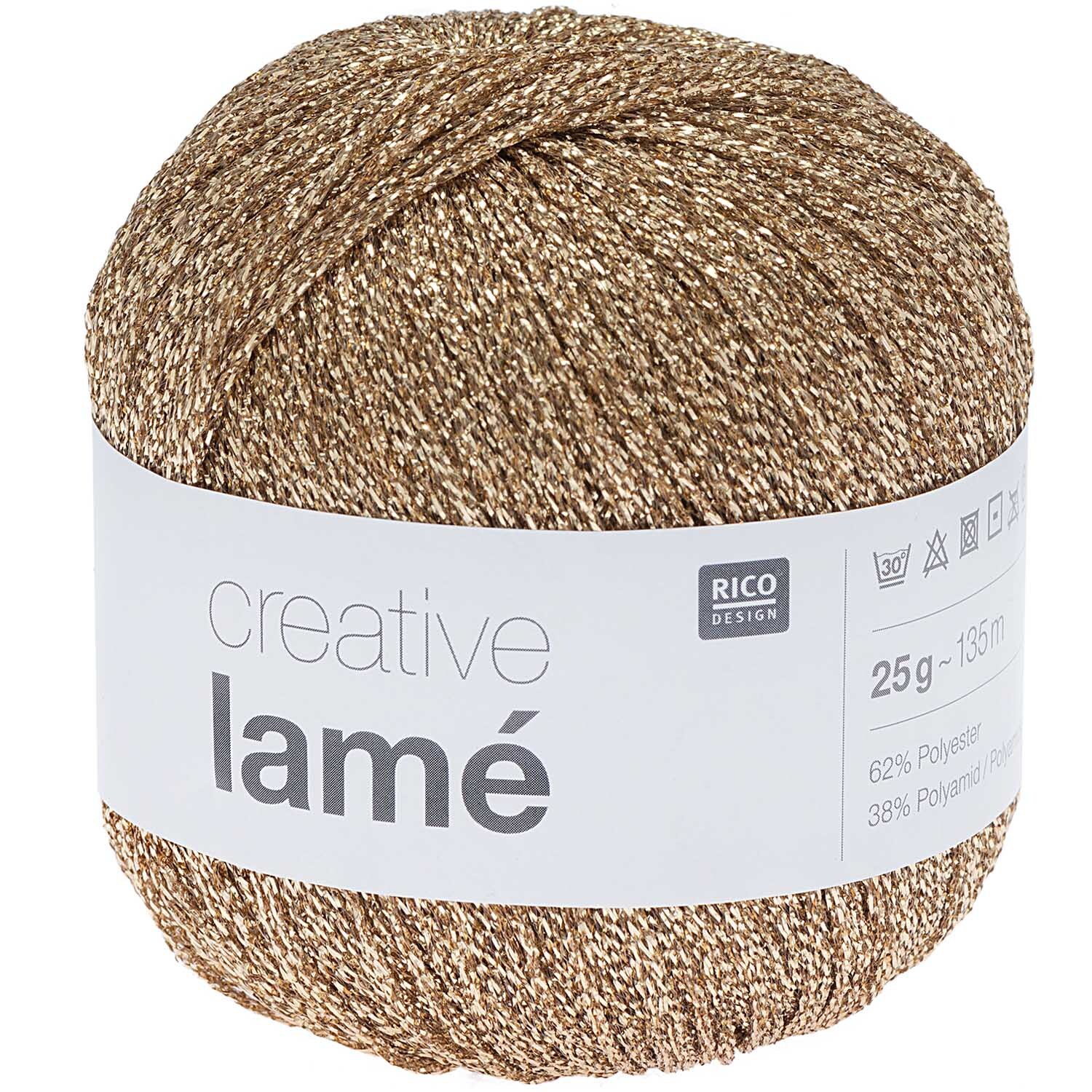 Creative Lamé 25g Farbe Silber von Rico Design