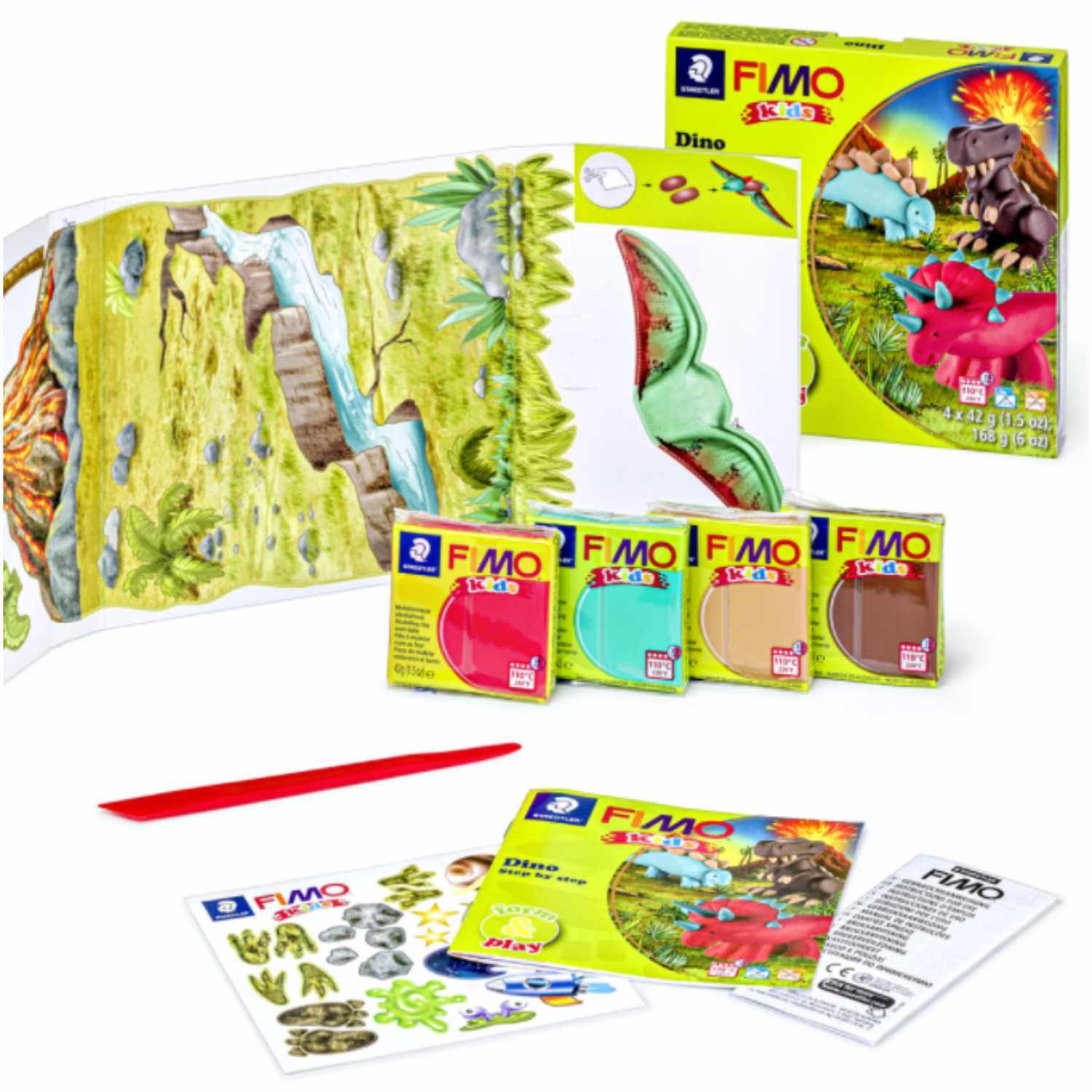 FIMO kids Form & Play Dino von STAEDTLER