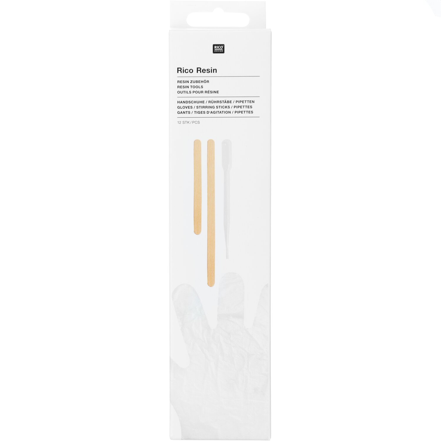 Zubehör-Set Epoxidharz 12-teilig von Rico Design