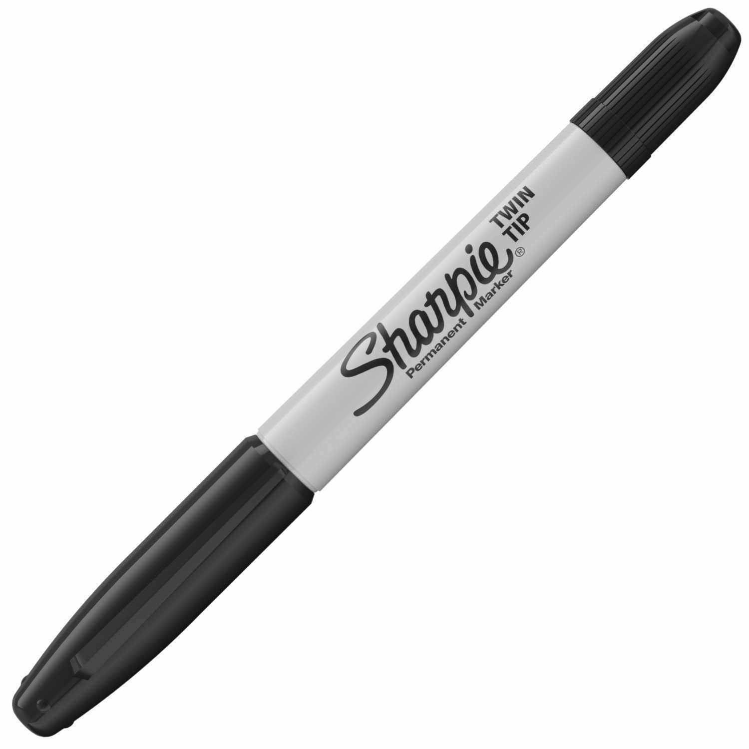 Twin Tip Permanentmarker mit zwei Spitzen, ideal für präzises Schreiben und Zeichnen.