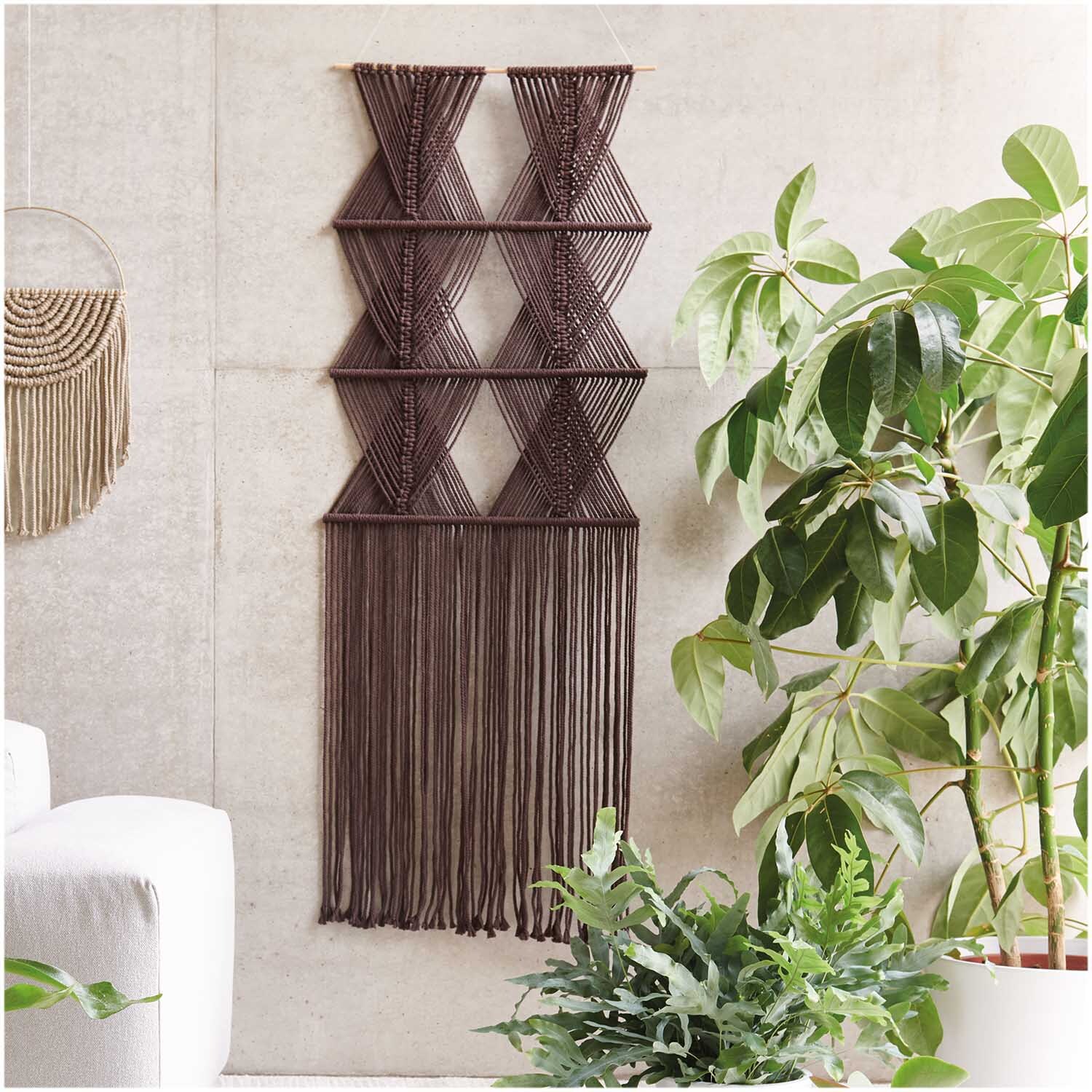 Makramee Set  Wandbehang II aus Rico Macrame  von Rico Design