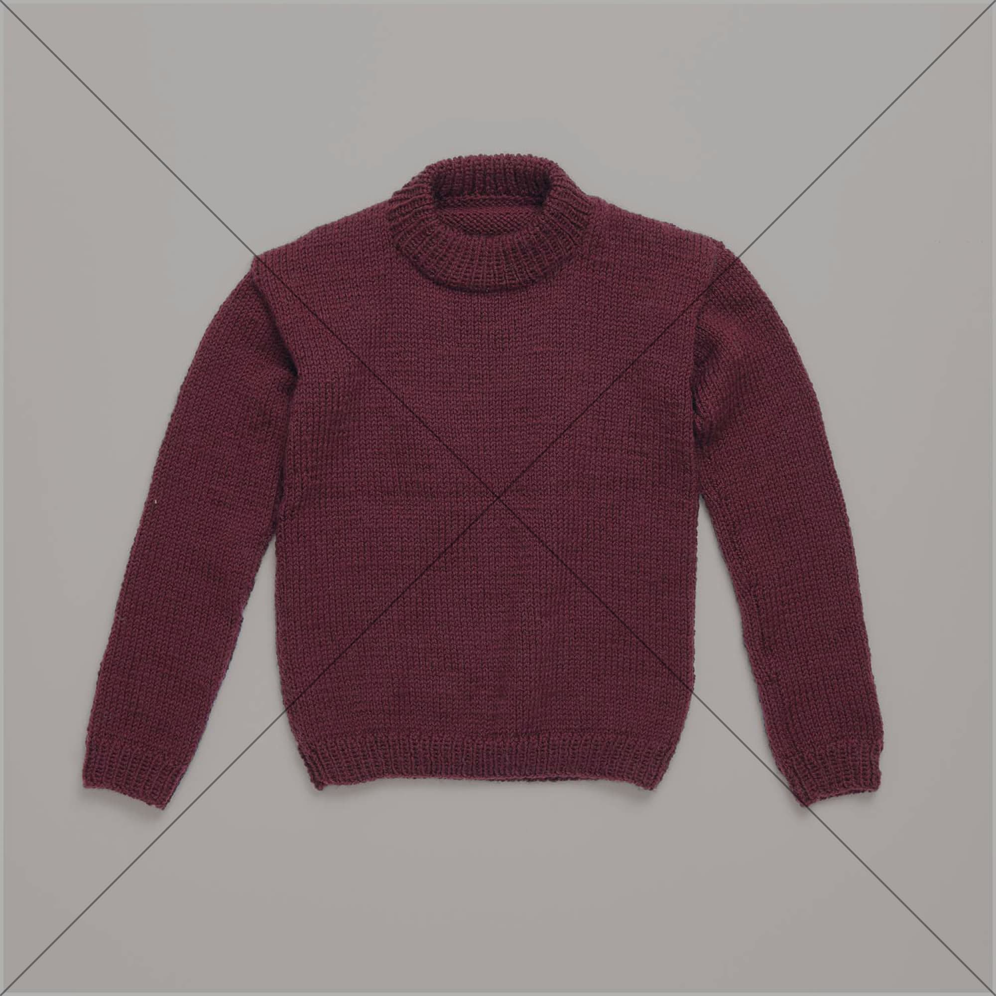 Gestrickter Pullover: Modell 11 aus dem Heft Rico Kids 12