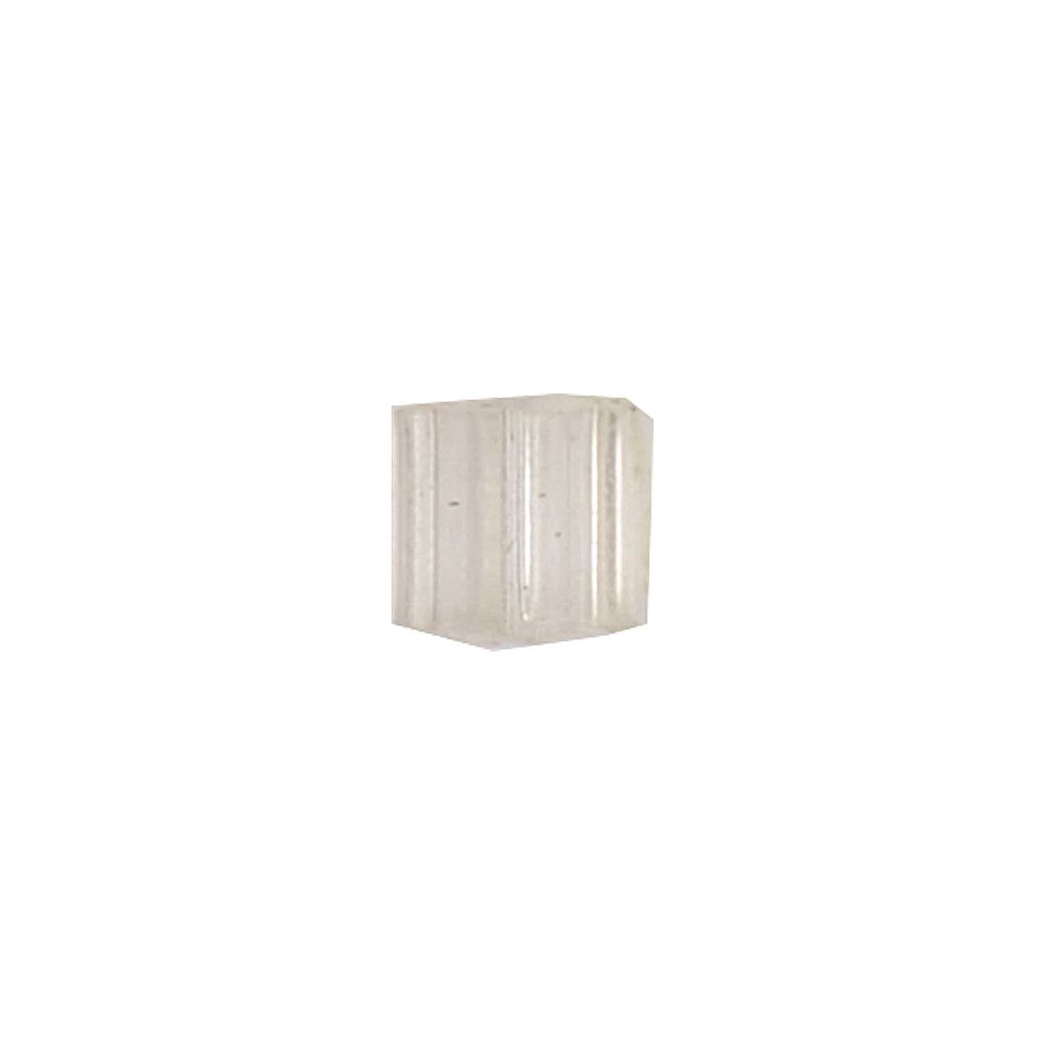 Schutz für Ohrringe 8mm von Rico Design, transparent. Zeigt einen klaren, strukturierten Ohrstecker-Schutz.