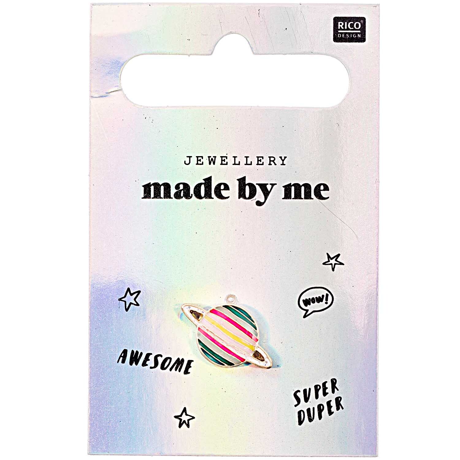 Pin Planet 24x15mm von Rico Design