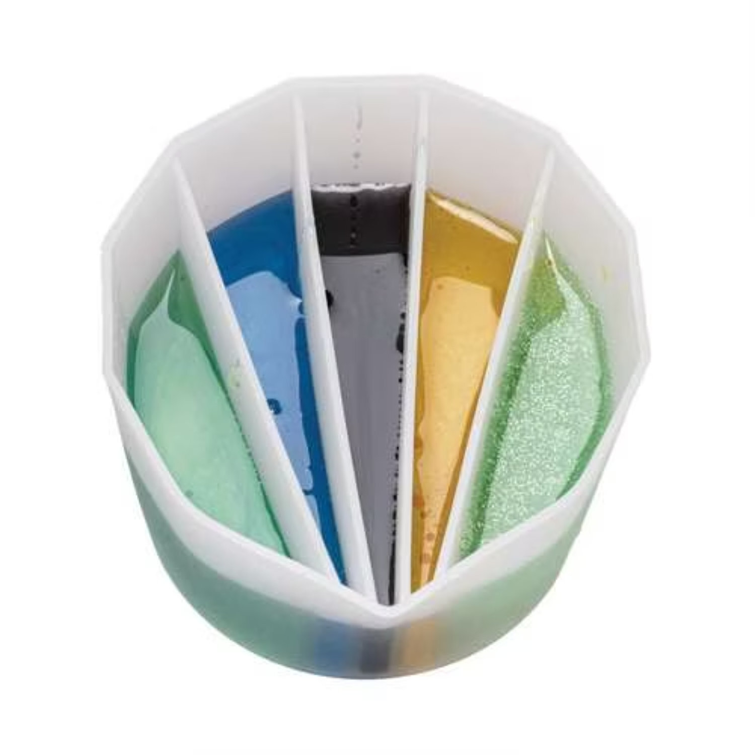 Silikon Farbmischer von Glorex in kompakter Größe von 9x8x5,5cm, ideal zum Mischen von Farben.