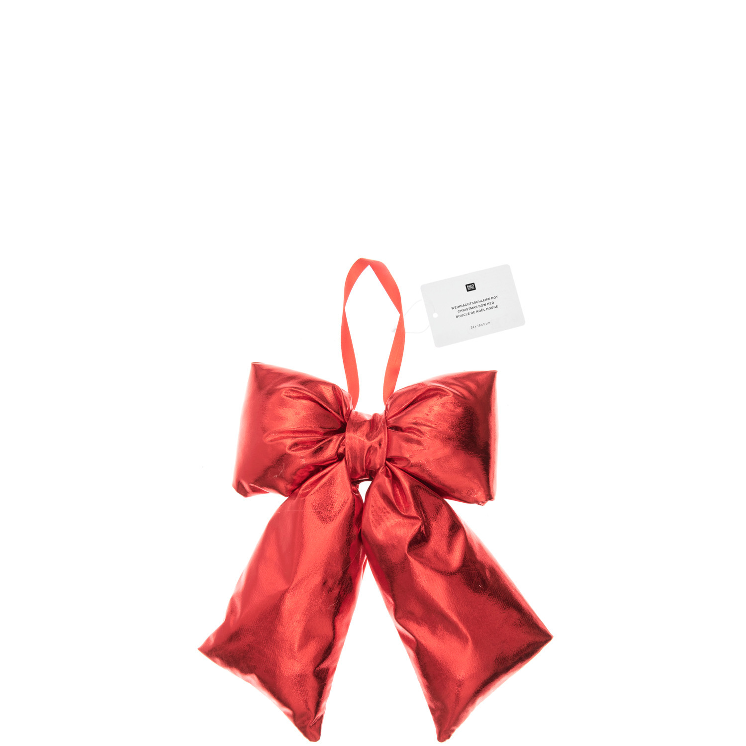 Weihnachtsschleife Rot von Rico Design