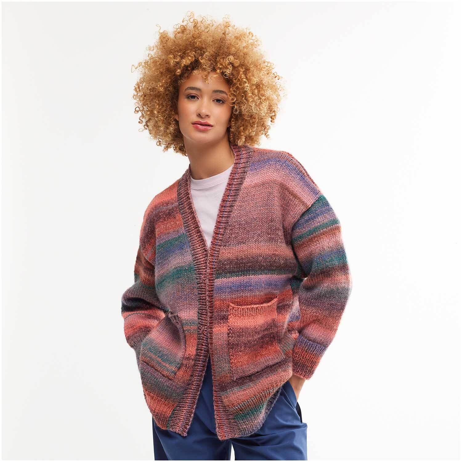 Strickset Jacke Modell 13 aus Die Neue Masche Nr. 7 von idee. Creativmarkt