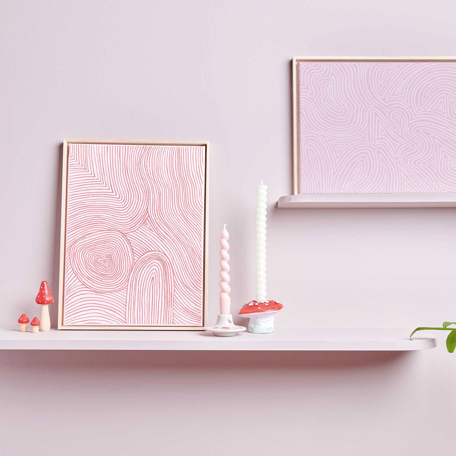 Anleitung abstrakte Kunstwerke mit Acrylini Markern von idee. Creativmarkt 
