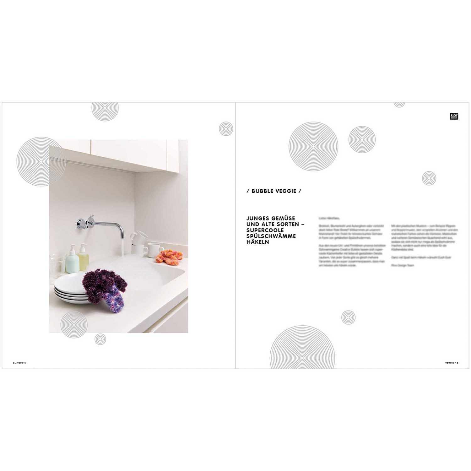 Creative Bubble - Veggie deutsch von Rico Design