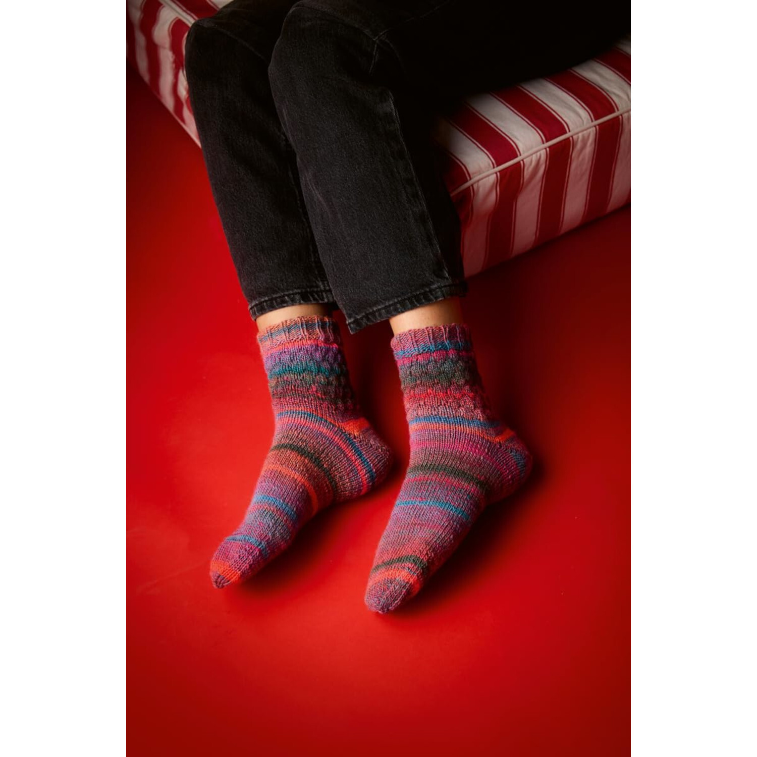Socken stricken mit Wow-Effekt von frechverlag