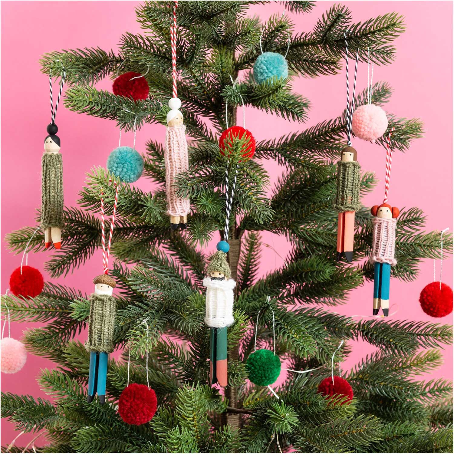 amerikanische Holzklammern natur 9,5cm 10 Stück von Rico Design