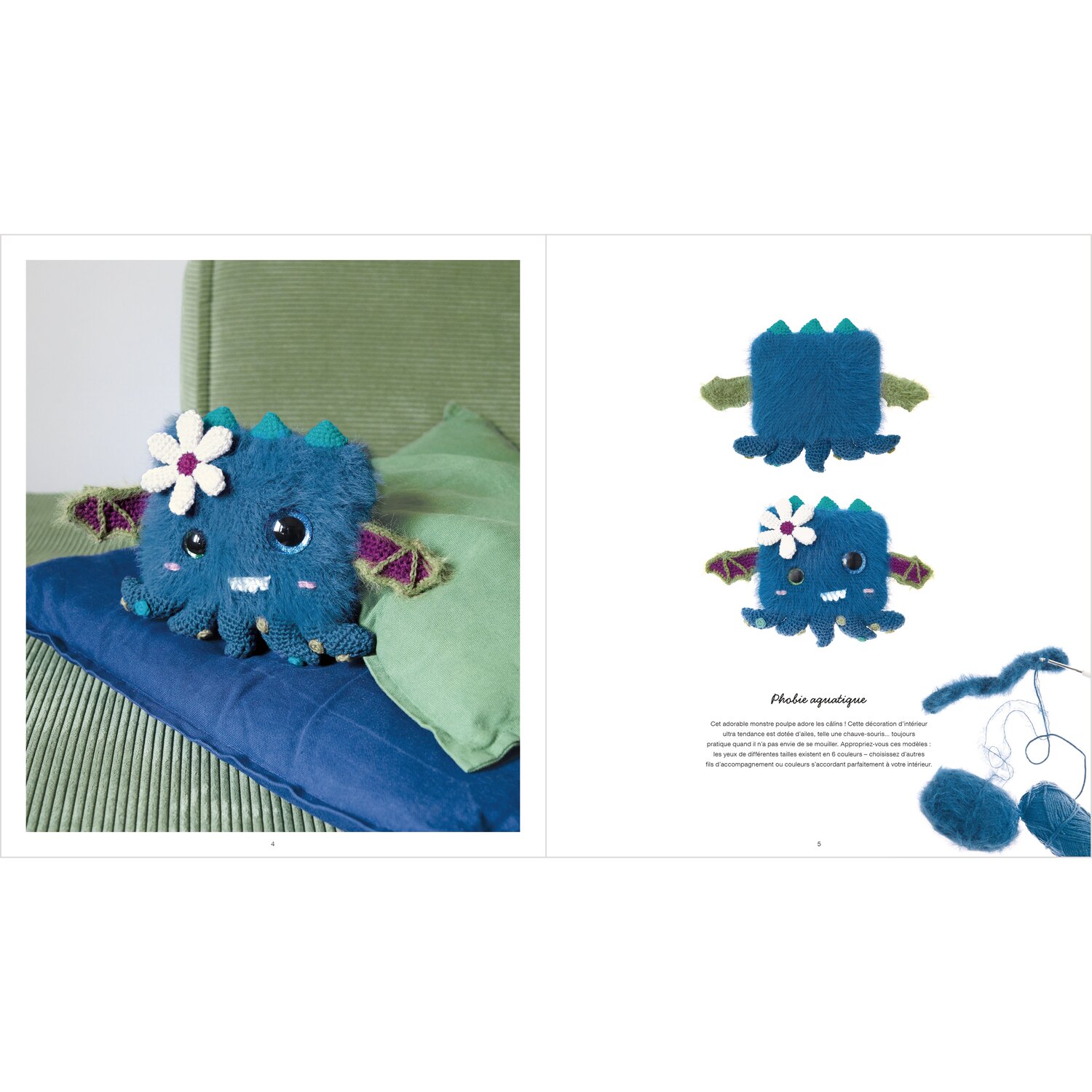 Ricorumi Marvellous Monsters Under My Bed Sprachauswahl französisch von Rico Design