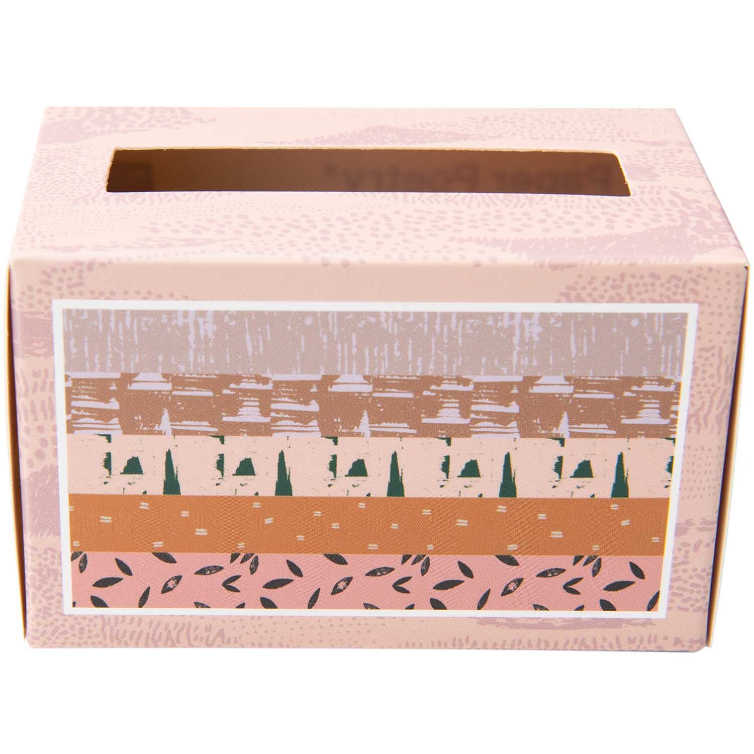 Paper Poetry Tape Set Struktur, 5-teilig, zeigt ein mehrfarbiges Design auf einer dekorativen Box.