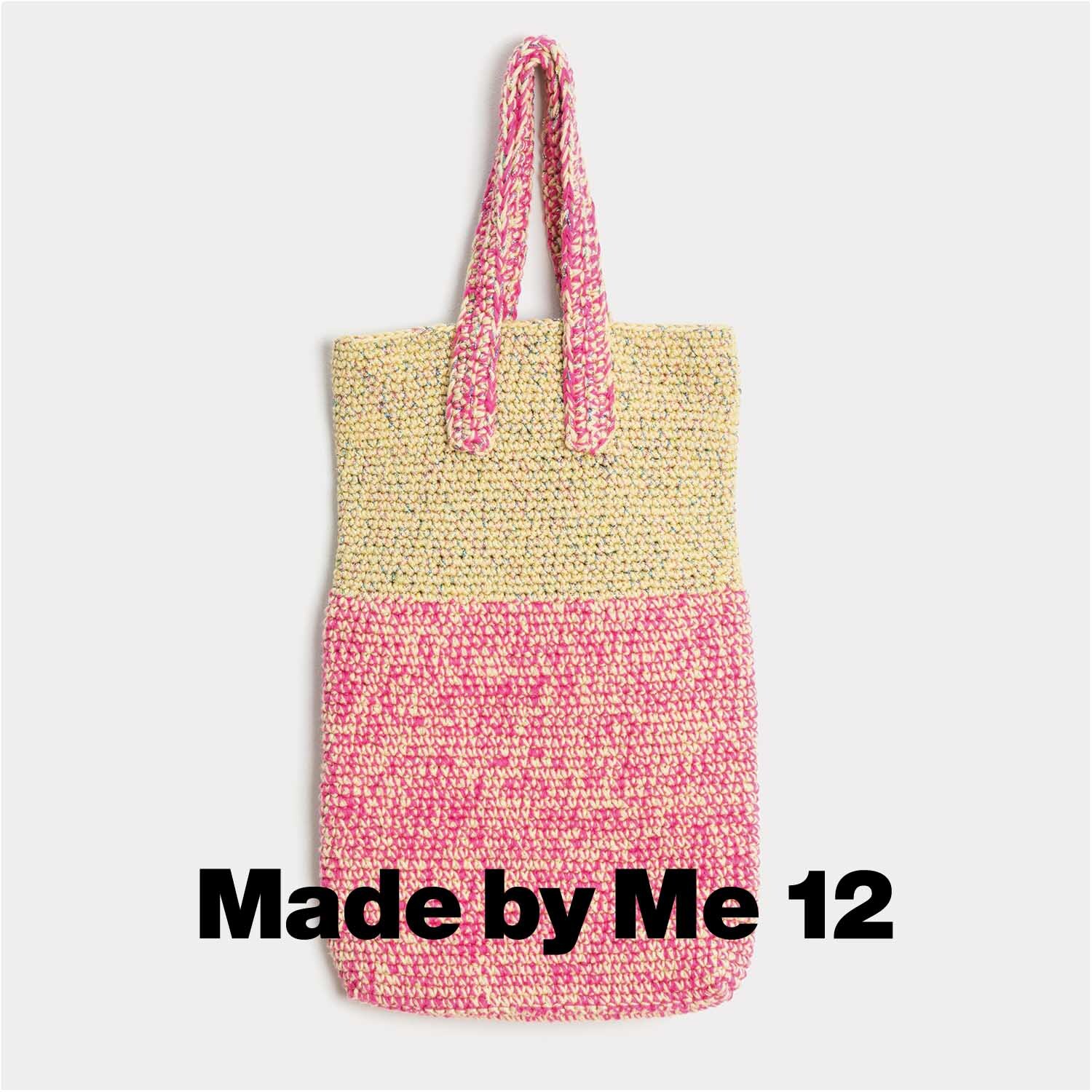 Creative Make it Glitter: Handgefertigte Tasche in Rosa und Beige, ideal für stilvolle Auftritte.
