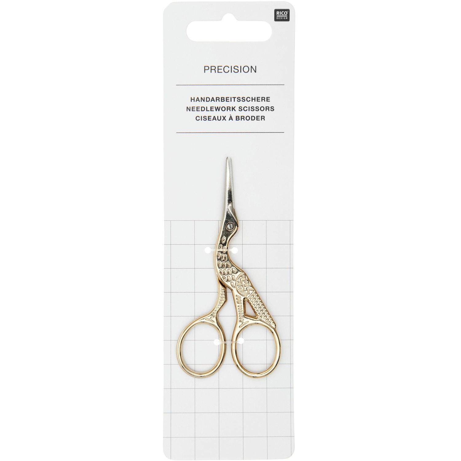 Handarbeitsschere Kranich  8,9cm von Rico Design