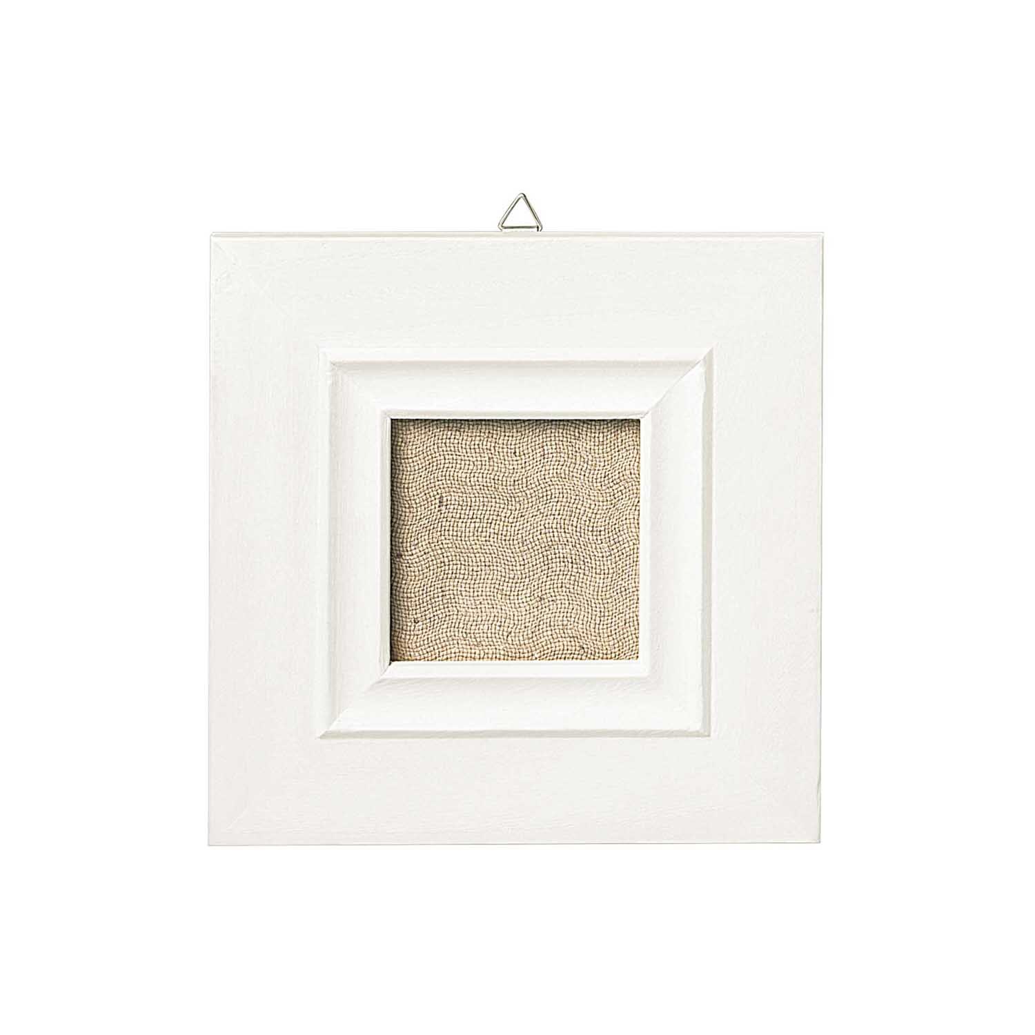 Holzrahmen Ausschnitt große Bilder 10x10cm von Rico Design in Beige, ideal für stilvolle Präsentationen.