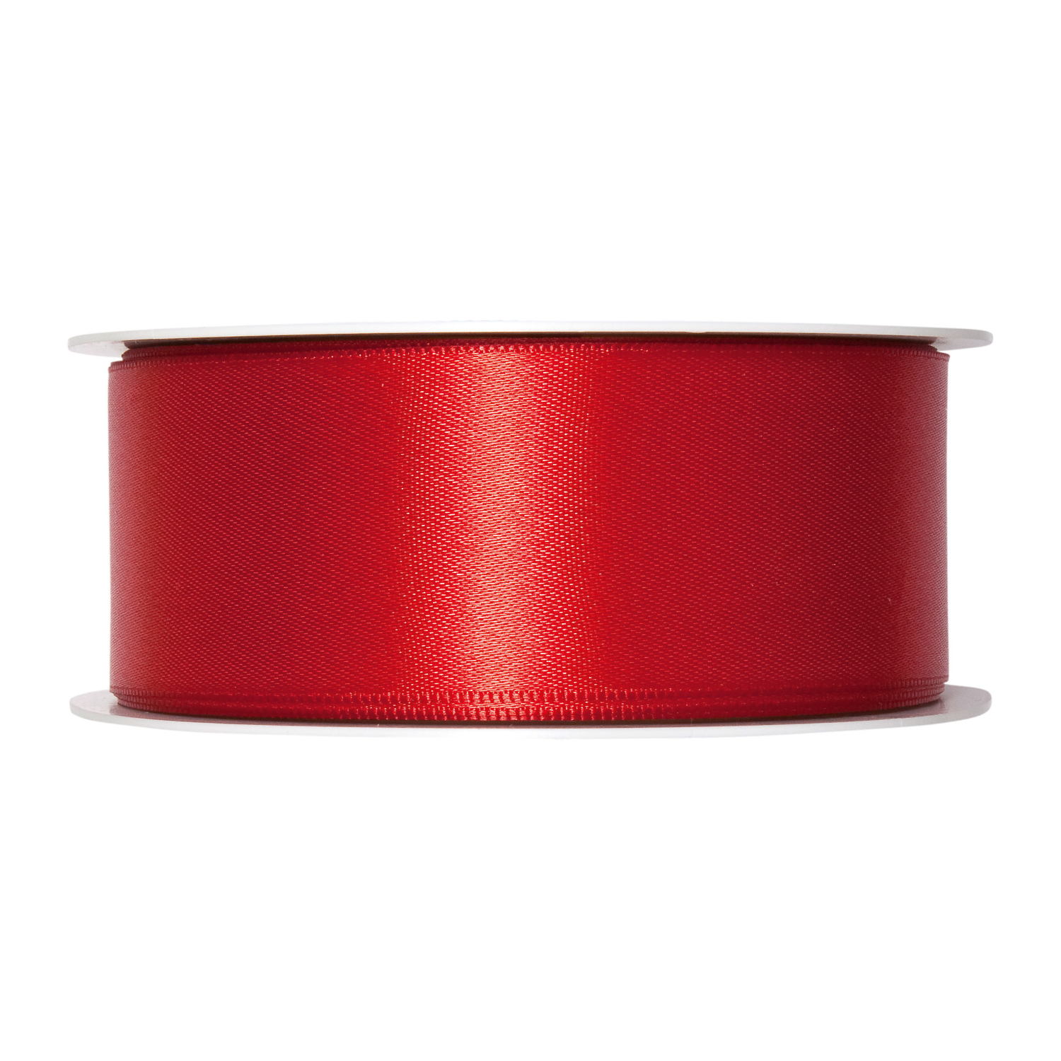 Satinband 40mm 4m Farbe Rot von Halbach Seidenbänder 