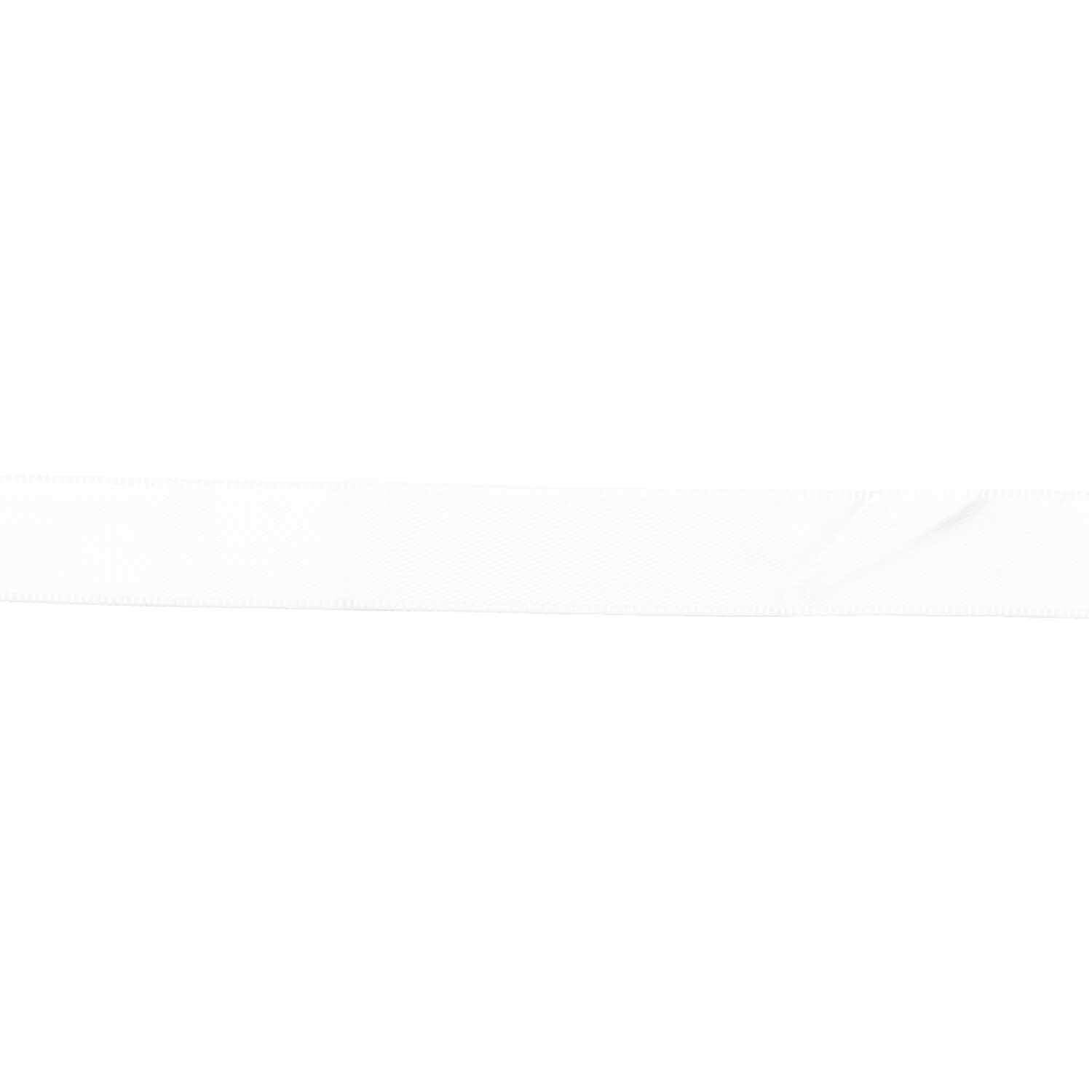Paper Poetry Satinband 16mm 3m von Rico Design in elegantem Weiß, ideal für kreative Bastelprojekte.