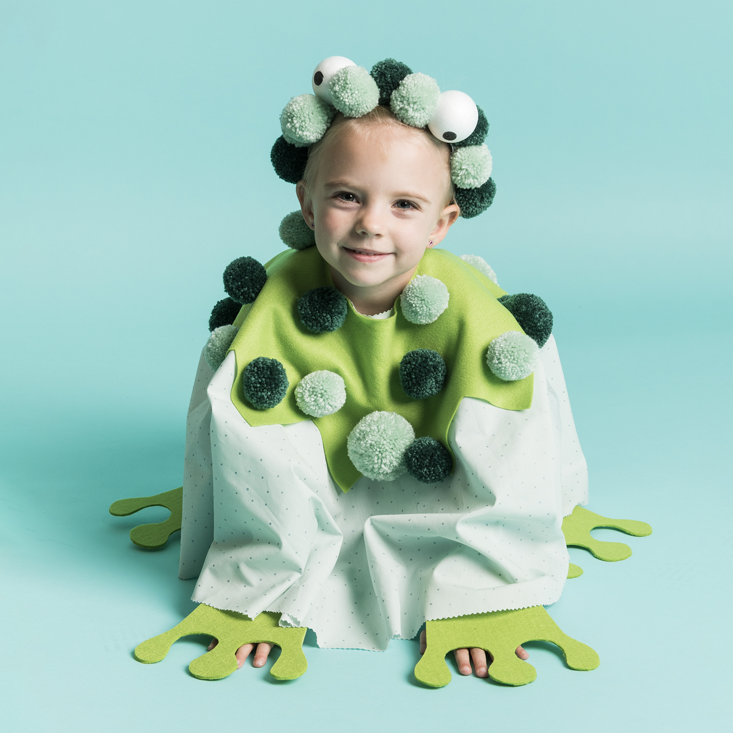 Nähanleitung Froschkostüm von Rico Design