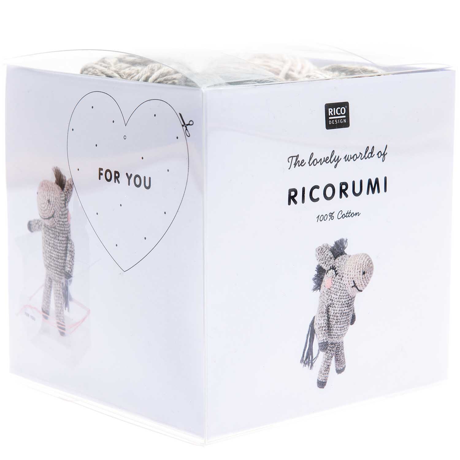 Häkelset Ricorumi Animals Esel von Rico Design