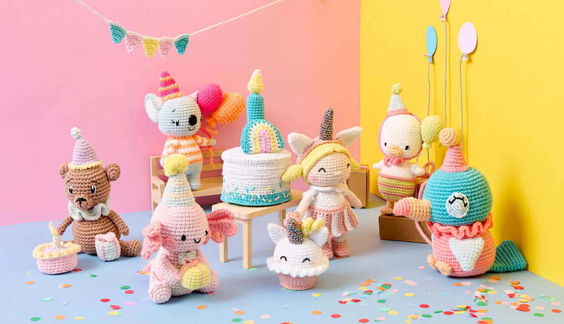 Häkelanleitung Ricorumi CAL Penny the Unicorn Cupcake Girl
