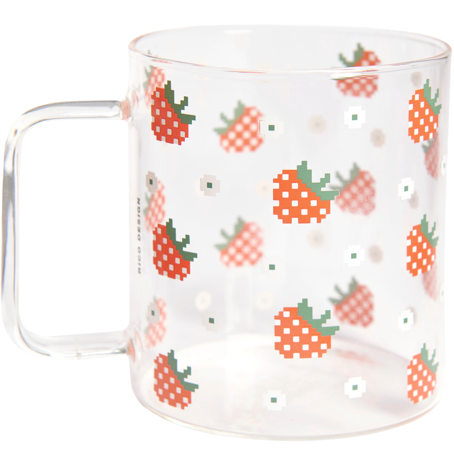 Glastasse Erdbeeren  Ø8,5cm von Rico Design