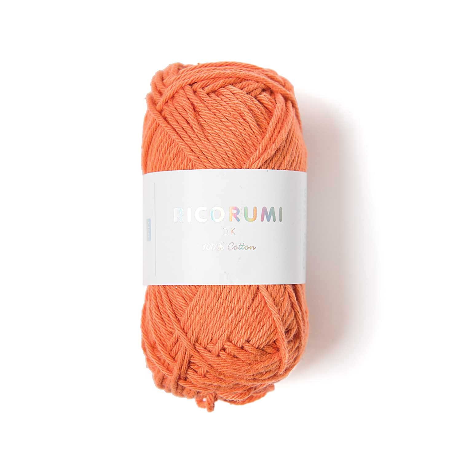 Creative Ricorumi dk Häkelset Ocean-Head in Smokey Orange von Rico Design, 25g Garnknäuel.