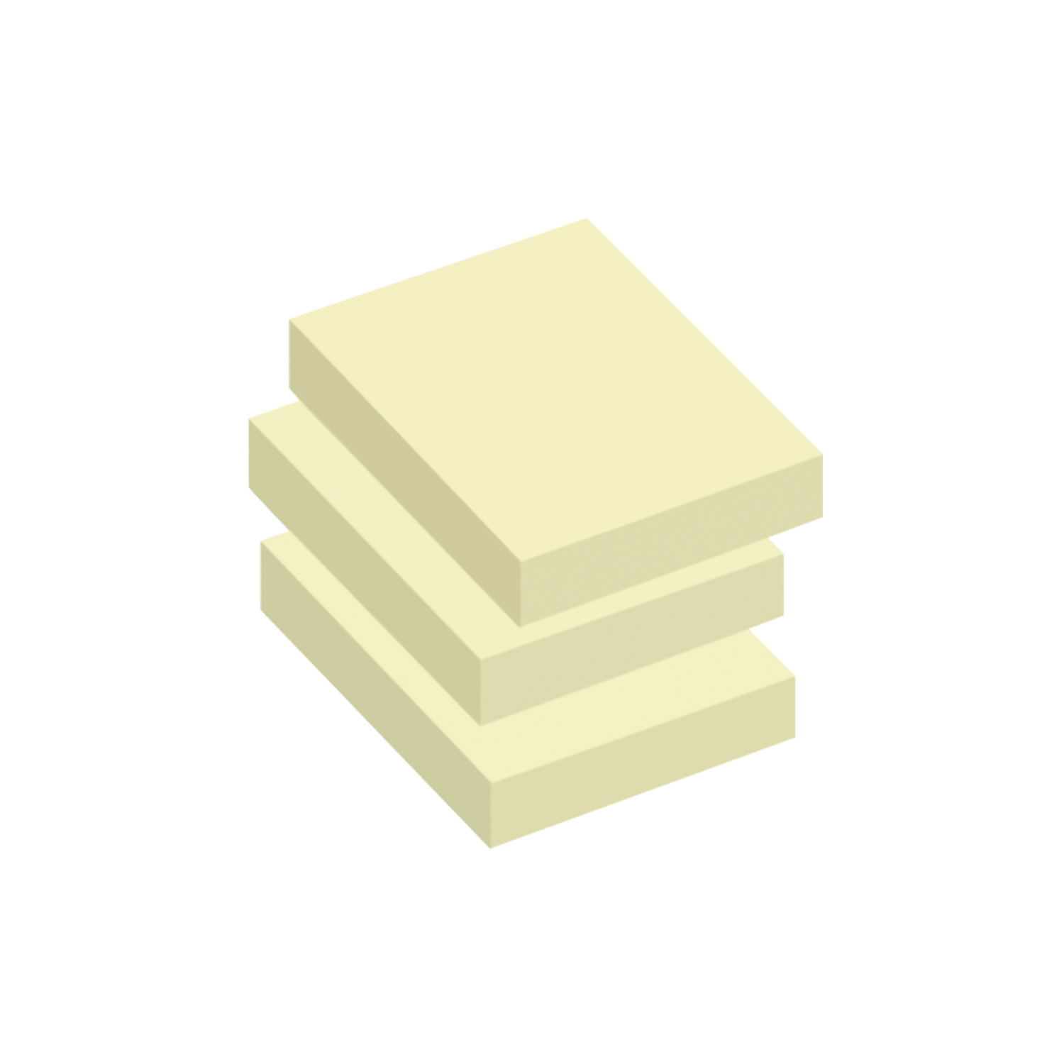 inFO Haftnotiz Gelb 3x100 Blatt 5x4cm von UPM Raflatac
