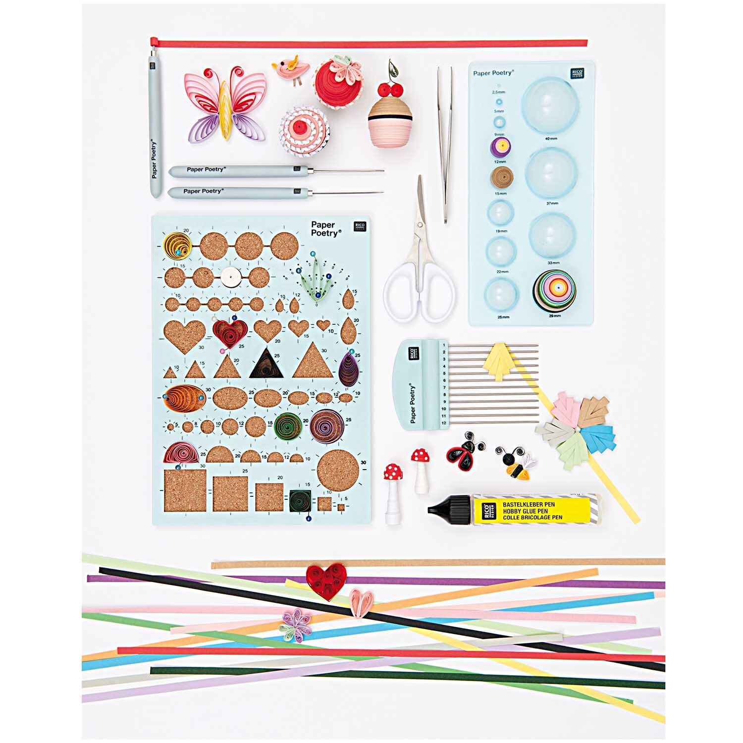 Bastelkleber transparent von Rico Design