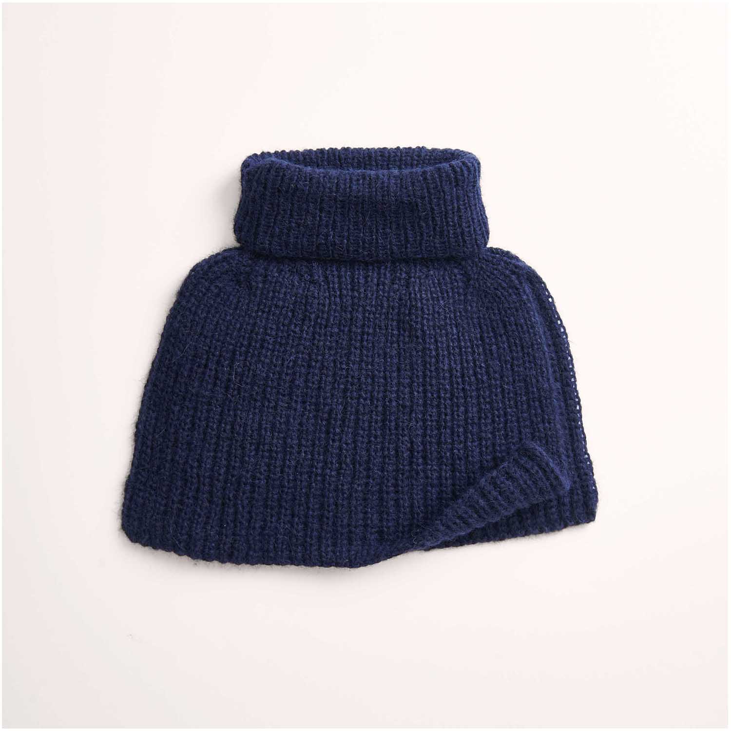 Gestrickter Kragen: Modell 20 aus dem Heft Luxury Knits Winter Special
