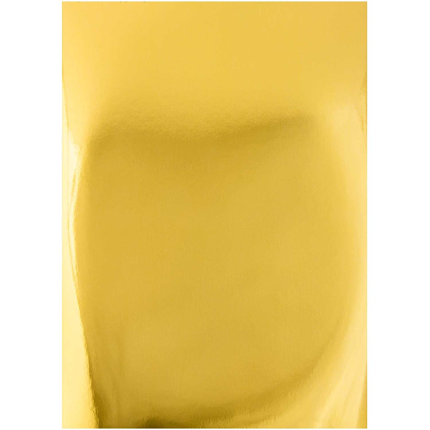 Paper Poetry Spiegelkartonblock gold-silber 21x29,5cm 230g/m² 12 Blatt von Rico Design