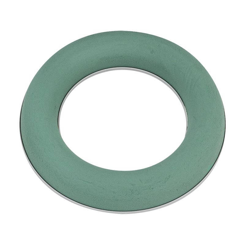 Frischblumenring 25cm in Grün von smithers-oasis, ideal für kreative Blumendekorationen.