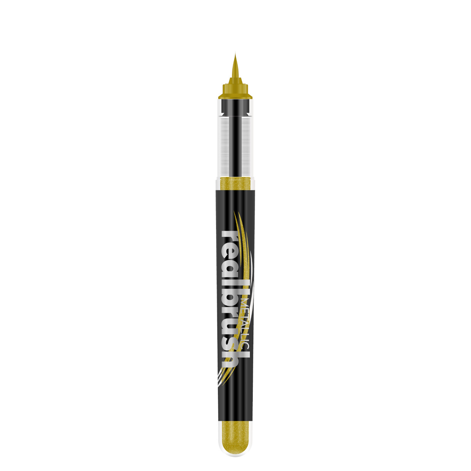 Realbrush Metallic Farbe Gold von Karin K.T.Skalscy KARIN 